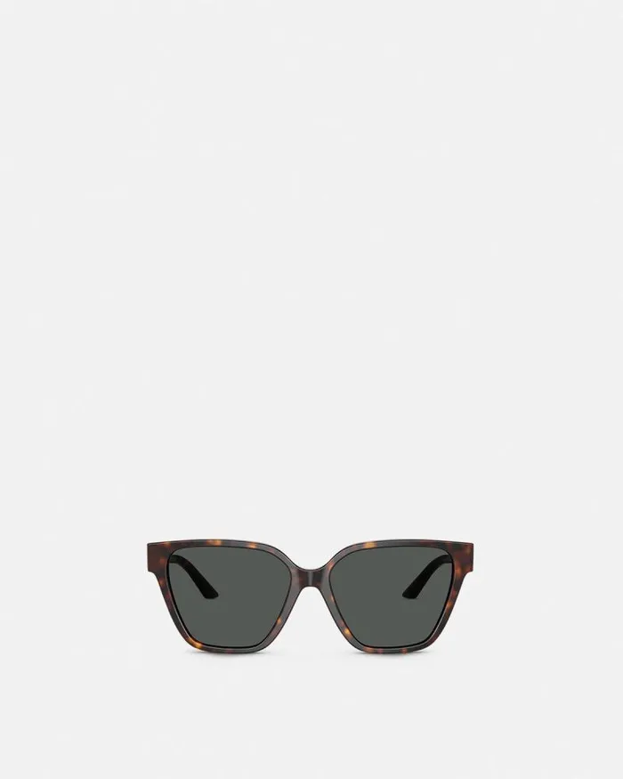 Greca Strass Butterfly Sunglasses Blackgold Women Versace Sunglasses