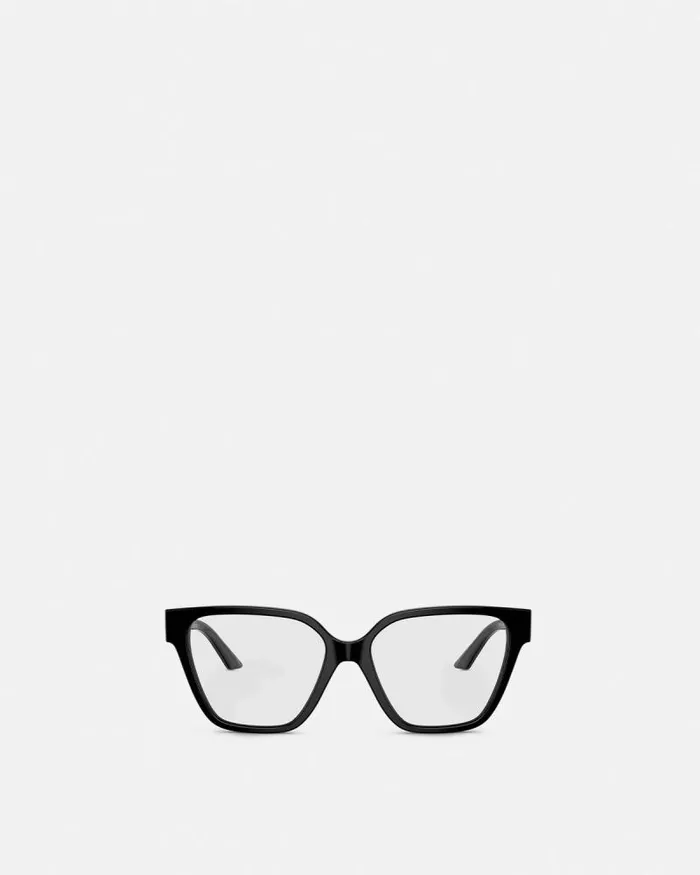 Greca Strass Glasses Blackgold Women Versace Eyeglass Frames