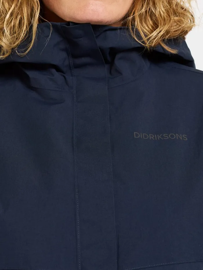 Grit Women039s Jacket Dark Night Blue Women Didriksons Spring Jackets