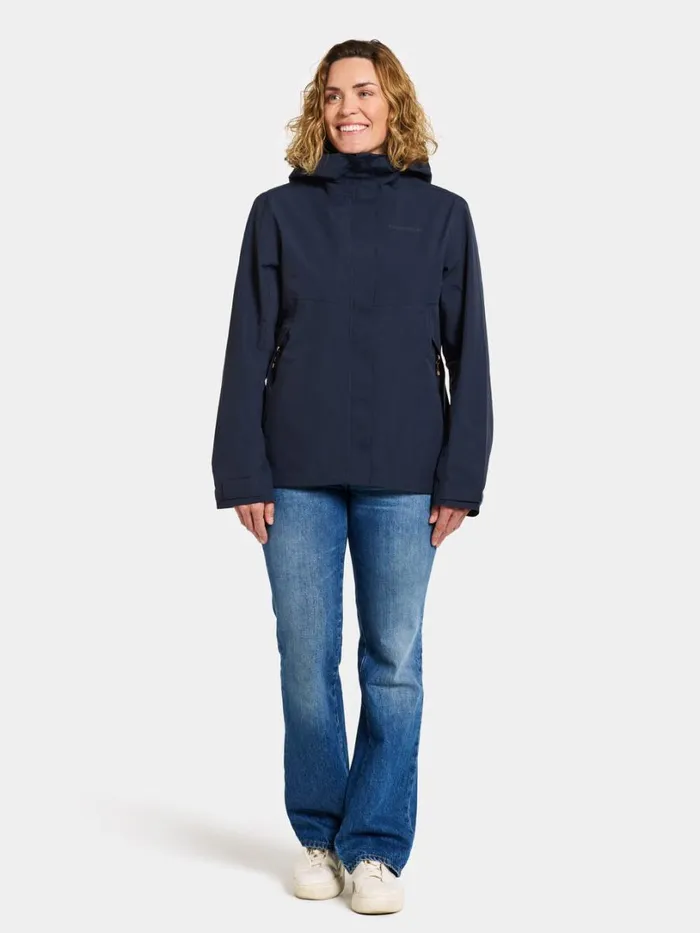 Grit Women039s Jacket Dark Night Blue Women Didriksons Spring Jackets