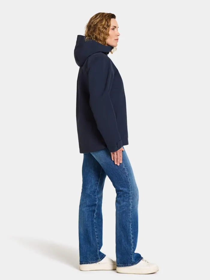 Grit Women039s Jacket Dark Night Blue Women Didriksons Spring Jackets