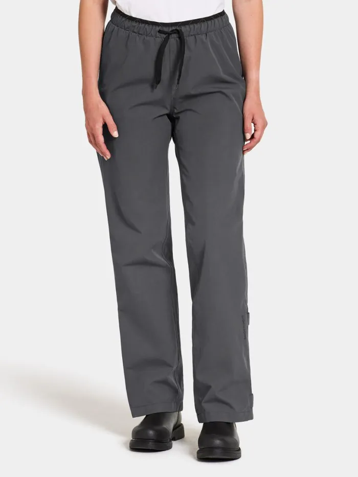 Grit Women039s Rain Pants Coal Black Women Didriksons Waterproof Trousers