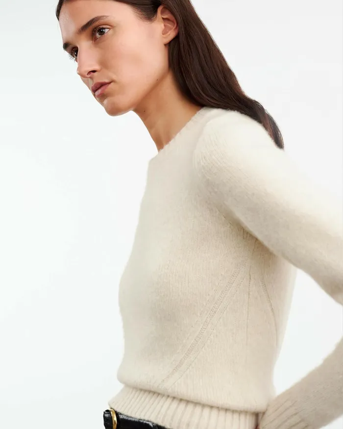 GWENDOLYN SWEATER Charcoal Women Nili Lotan Knits and Sweaters