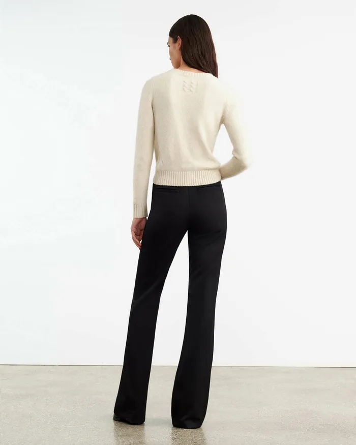 GWENDOLYN SWEATER Charcoal Women Nili Lotan Knits and Sweaters