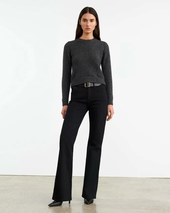 GWENDOLYN SWEATER Charcoal Women Nili Lotan Knits and Sweaters