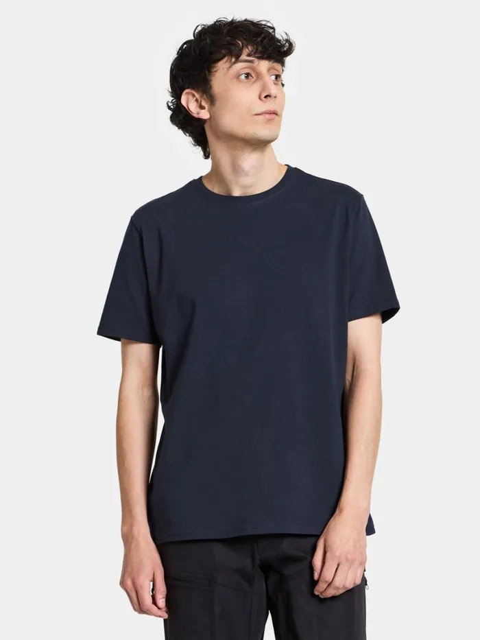 Harald Men039s Tshirt 3 Dark Night Blue Men Didriksons Tshirts and Polos