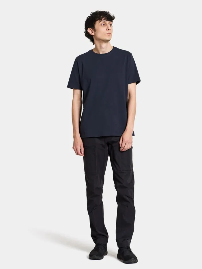 Harald Men039s Tshirt 3 Dark Night Blue Men Didriksons Tshirts and Polos