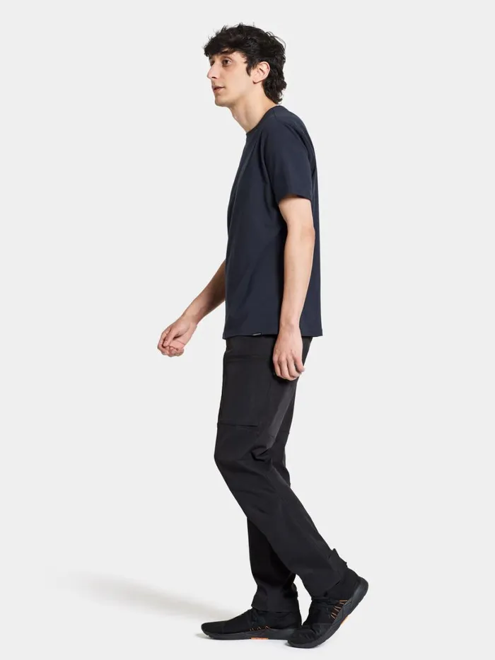 Harald Men039s Tshirt 3 Dark Night Blue Men Didriksons Tshirts and Polos