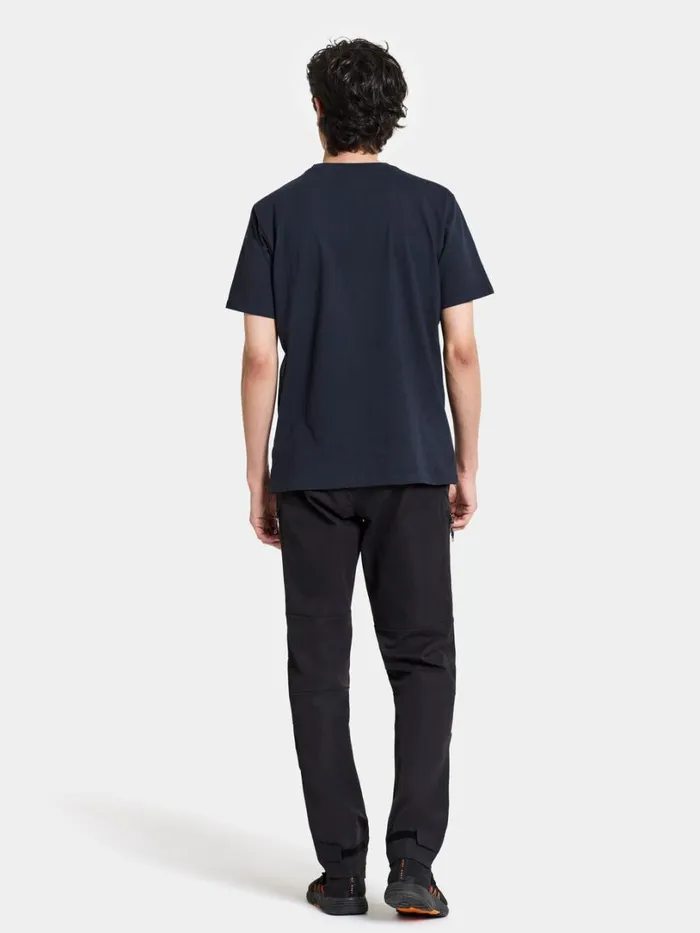 Harald Men039s Tshirt 3 Dark Night Blue Men Didriksons Tshirts and Polos
