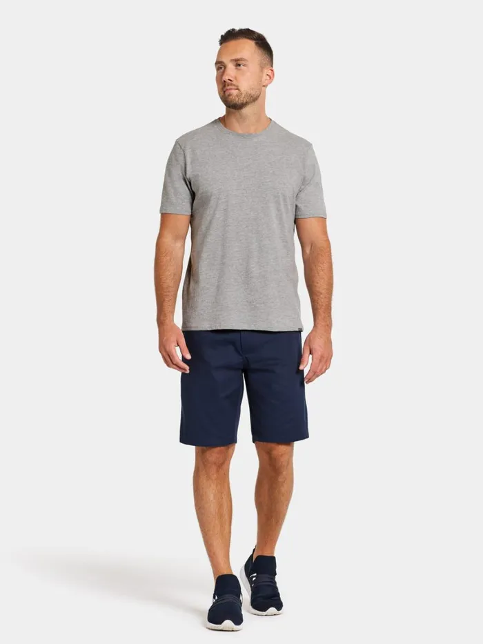 Harald Men039s Tshirt 3 Grey Melange Men Didriksons Tshirts and Polos