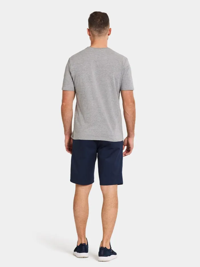 Harald Men039s Tshirt 3 Grey Melange Men Didriksons Tshirts and Polos