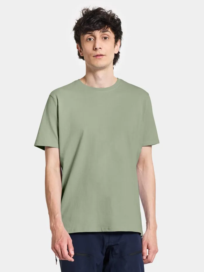 Harald Men039s Tshirt 3 Light Moss Men Didriksons Tshirts and Polos