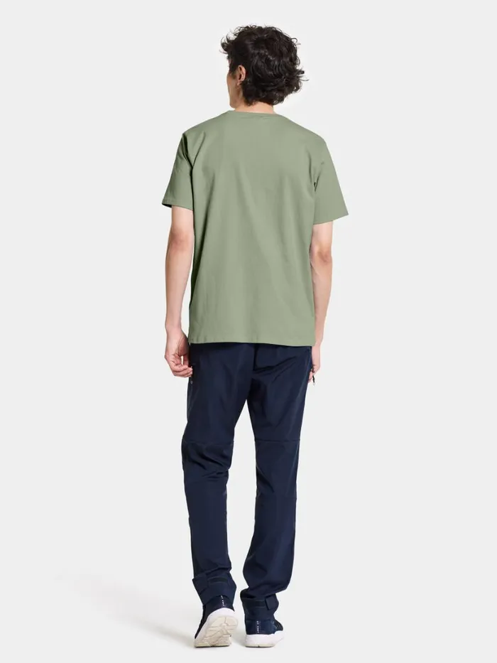Harald Men039s Tshirt 3 Light Moss Men Didriksons Tshirts and Polos