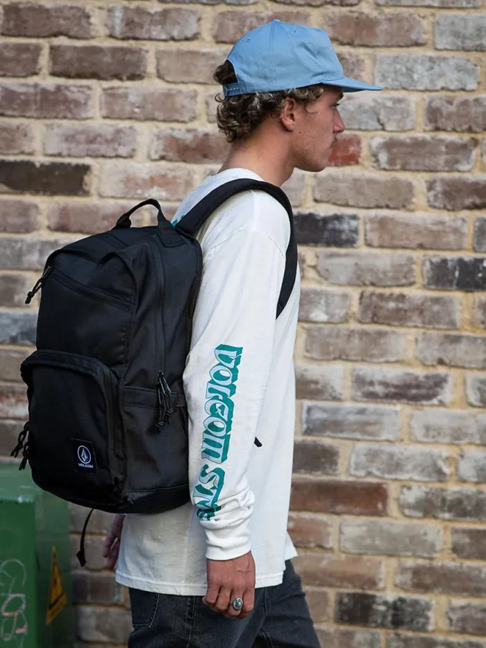 Hardbound Backpack 8211 Black Womens Volcom Bags and Backpacks