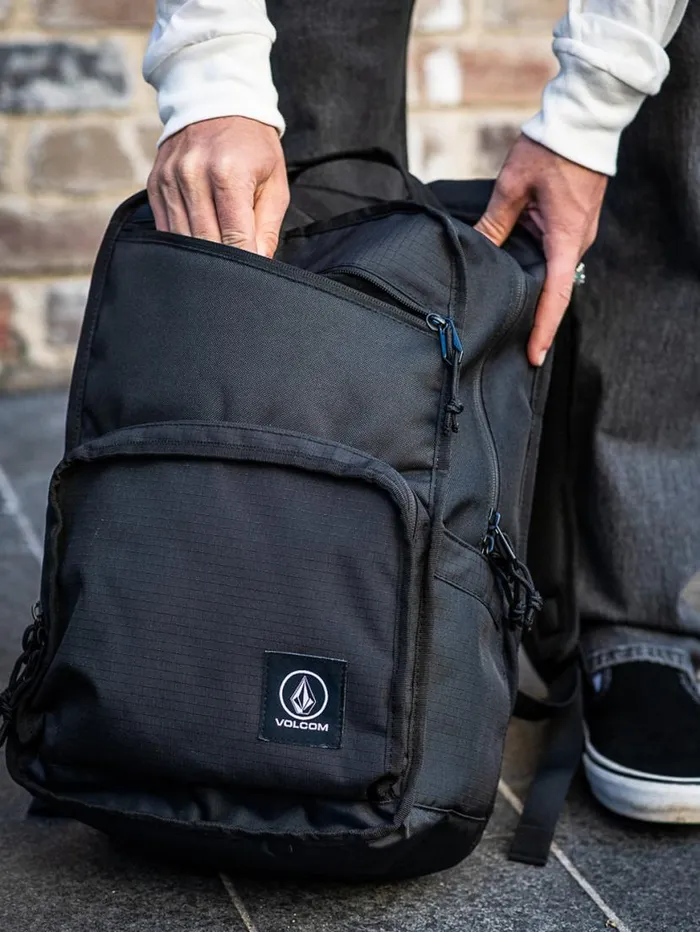Hardbound Backpack 8211 Black Womens Volcom Bags and Backpacks