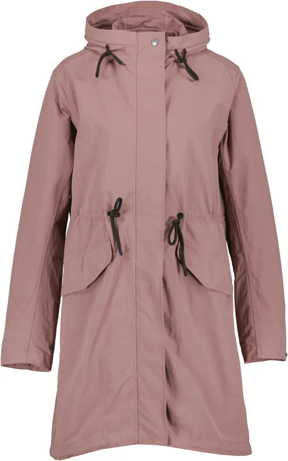 Helen Parka Faded Wine Women Didriksons Spring Jackets
