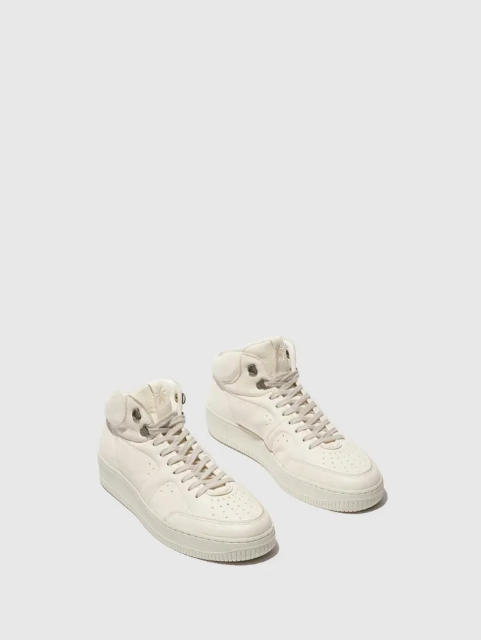 HiTop Trainers BEAT514FLY OFFWHITE Men Fly London Trainers