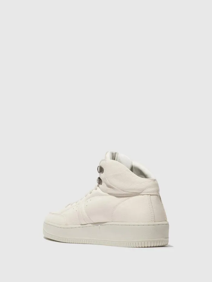 HiTop Trainers BEAT514FLY OFFWHITE Men Fly London Trainers