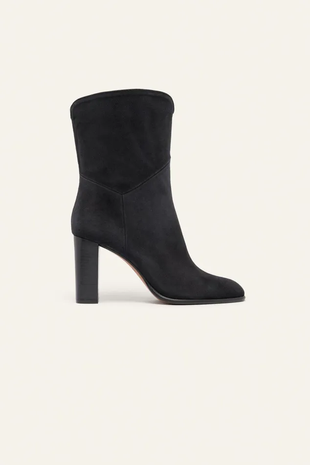 HighHeeled Ankle Boots Covington Gray Women Baandsh Shoes