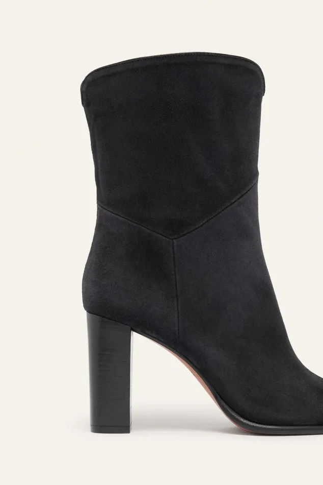 HighHeeled Ankle Boots Covington Gray Women Baandsh Shoes