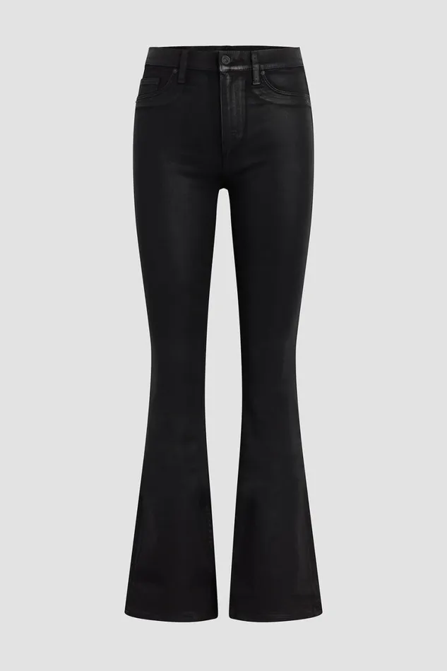 Hudson Jeans Bootcut Barbara HighRise Bootcut Jean Noir Coated 8211 Women Hudson Jeans Bootcut Barbara HighRise Bootcut Jean Noir Coated 8211 Women