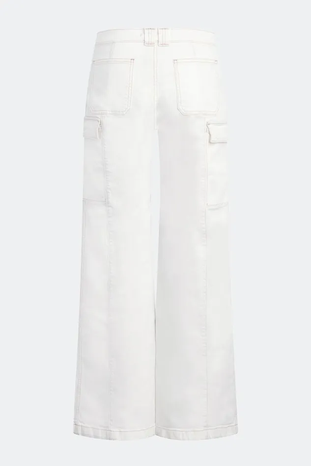 Hudson Jeans Cargo Utility Wide Leg Cargo Maternity Jean White 8211 Women Hudson Jeans Cargo Utility Wide Leg Cargo Maternity Jean White 8211 Women