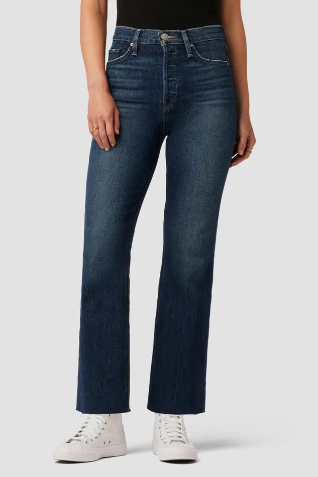 Hudson Jeans Cropped Faye Ultra HighRise Bootcut Crop Jean Naval 8211 Women