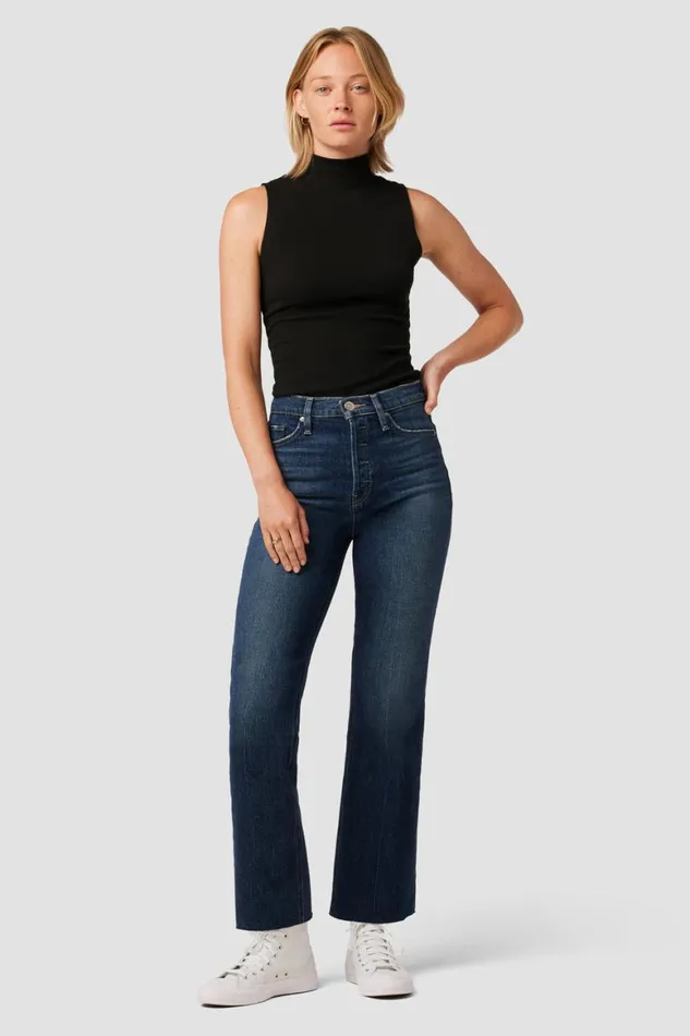 Hudson Jeans Cropped Faye Ultra HighRise Bootcut Crop Jean Naval 8211 Women Hudson Jeans Cropped Faye Ultra HighRise Bootcut Crop Jean Naval 8211 Women