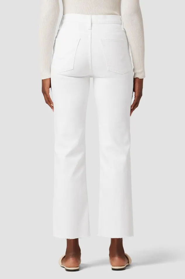 Hudson Jeans Cropped Remi HighRise Straight Crop Jean Destructed White Shadow 8211 Women Hudson Jeans Cropped Remi HighRise Straight Crop Jean Destructed White Shadow 8211 Women