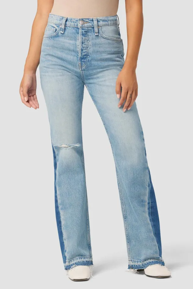 Hudson Jeans Petite Inseams Faye Ultra HighRise Flare Petite Jean Harmonica 8211 Women Hudson Jeans Petite Inseams Faye Ultra HighRise Flare Petite Jean Harmonica 8211 Women