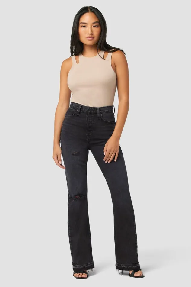 Hudson Jeans Petite Inseams Faye Ultra HighRise Flare Petite Jean Late Night 8211 Women Hudson Jeans Petite Inseams Faye Ultra HighRise Flare Petite Jean Late Night 8211 Women