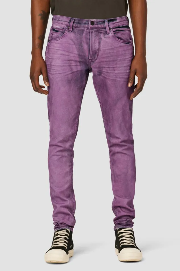 Hudson Jeans Skinny Zack Skinny Jean 36034 Inseam Purple Streak 8211 Men