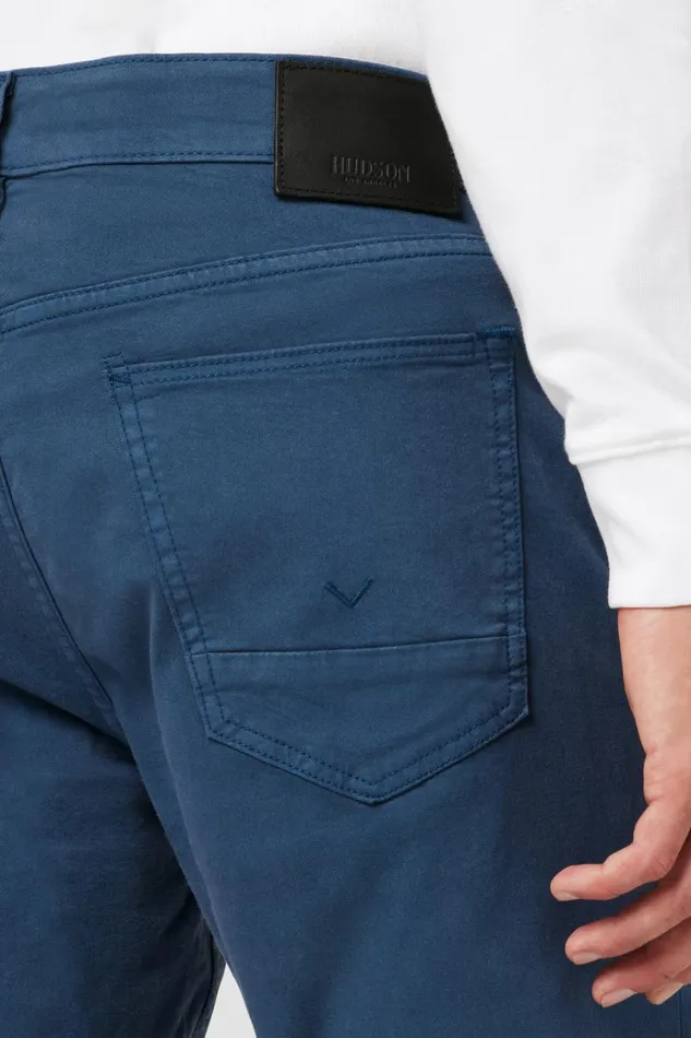 Hudson Jeans Slim Blake Slim Straight Twill Pant Navy 8211 Men