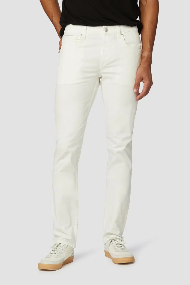 Hudson Jeans Slim Blake Slim Straight Twill Pant Pale White 8211 Men