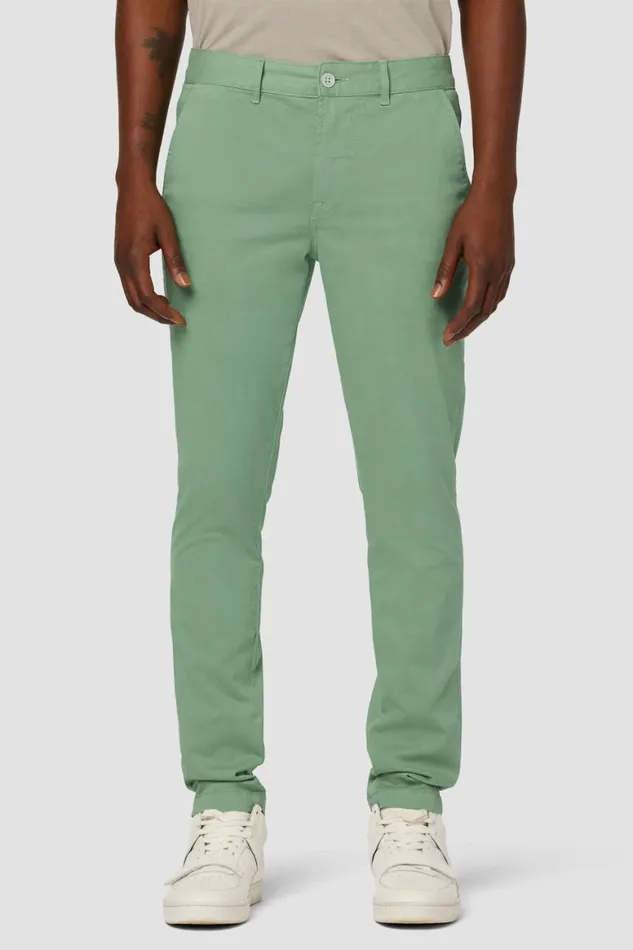 Hudson Jeans Slim Classic Slim Straight Chino Turf Green 8211 Men