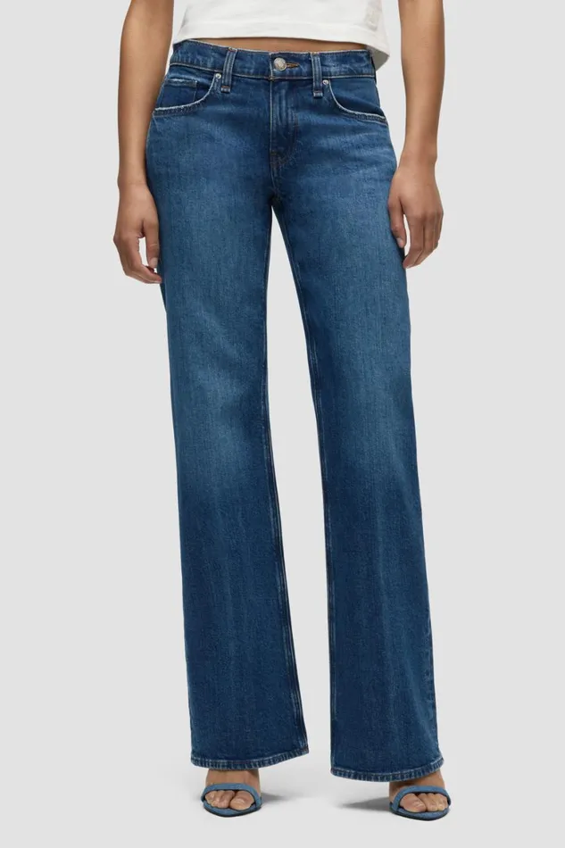 Hudson Jeans Straight Kelli LowRise Straight Jean Moon Walk 8211 Women