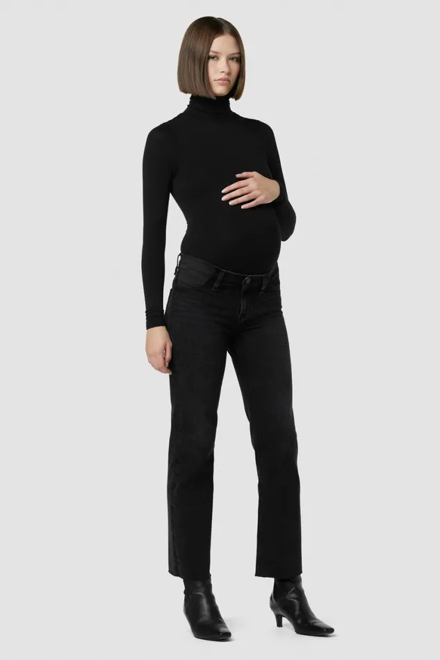 Hudson Jeans Straight Remi Straight Ankle Maternity Jean Fade To Black 8211 Women Hudson Jeans Straight Remi Straight Ankle Maternity Jean Fade To Black 8211 Women