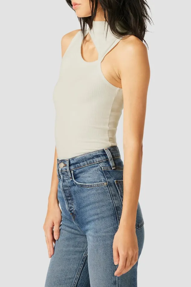 Hudson Jeans Tops and Sweaters Mock Neck Cut Out Tank Ecru 8211 Women Hudson Jeans Tops and Sweaters Mock Neck Cut Out Tank Ecru 8211 Women
