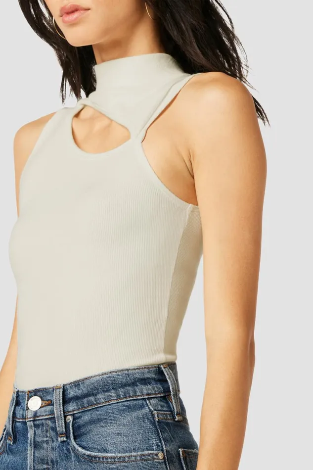 Hudson Jeans Tops and Sweaters Mock Neck Cut Out Tank Ecru 8211 Women Hudson Jeans Tops and Sweaters Mock Neck Cut Out Tank Ecru 8211 Women