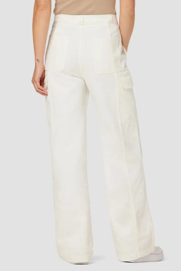 Hudson Jeans Wide Leg HighRise Wide Leg Cargo White 8211 Women Hudson Jeans Wide Leg HighRise Wide Leg Cargo White 8211 Women