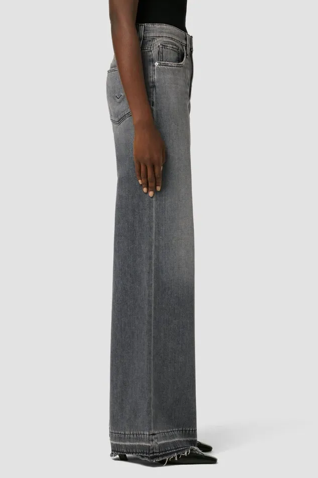 Hudson Jeans Wide Leg Jodie HighRise Loose Wide Leg Jean Destructed Black 8211 Women Hudson Jeans Wide Leg Jodie HighRise Loose Wide Leg Jean Destructed Black 8211 Women