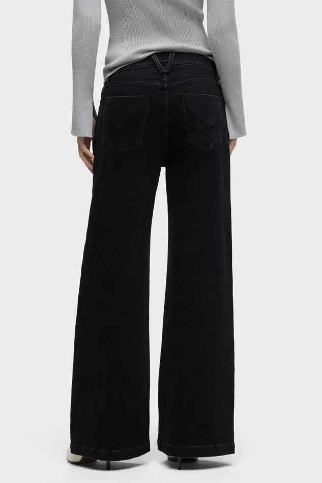 Hudson Jeans Wide Leg Jodie HighRise Wide Leg Jean Black 8211 Women Hudson Jeans Wide Leg Jodie HighRise Wide Leg Jean Black 8211 Women