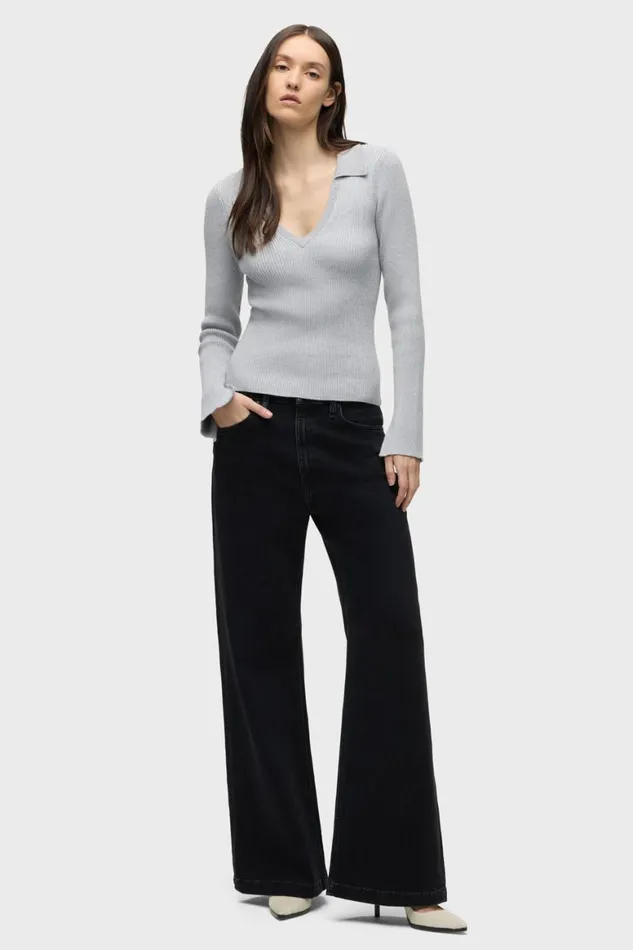 Hudson Jeans Wide Leg Jodie HighRise Wide Leg Jean Black 8211 Women Hudson Jeans Wide Leg Jodie HighRise Wide Leg Jean Black 8211 Women