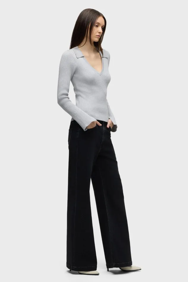 Hudson Jeans Wide Leg Jodie HighRise Wide Leg Jean Black 8211 Women Hudson Jeans Wide Leg Jodie HighRise Wide Leg Jean Black 8211 Women