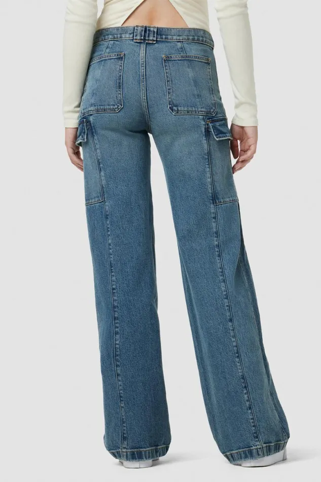 Hudson Jeans Wide Leg Utility Wide Leg Cargo Maternity Pant Deep Indigo 8211 Women Hudson Jeans Wide Leg Utility Wide Leg Cargo Maternity Pant Deep Indigo 8211 Women