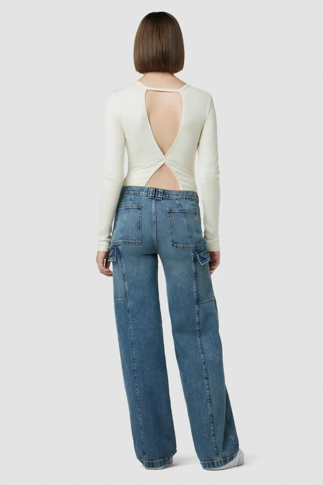 Hudson Jeans Wide Leg Utility Wide Leg Cargo Maternity Pant Deep Indigo 8211 Women Hudson Jeans Wide Leg Utility Wide Leg Cargo Maternity Pant Deep Indigo 8211 Women
