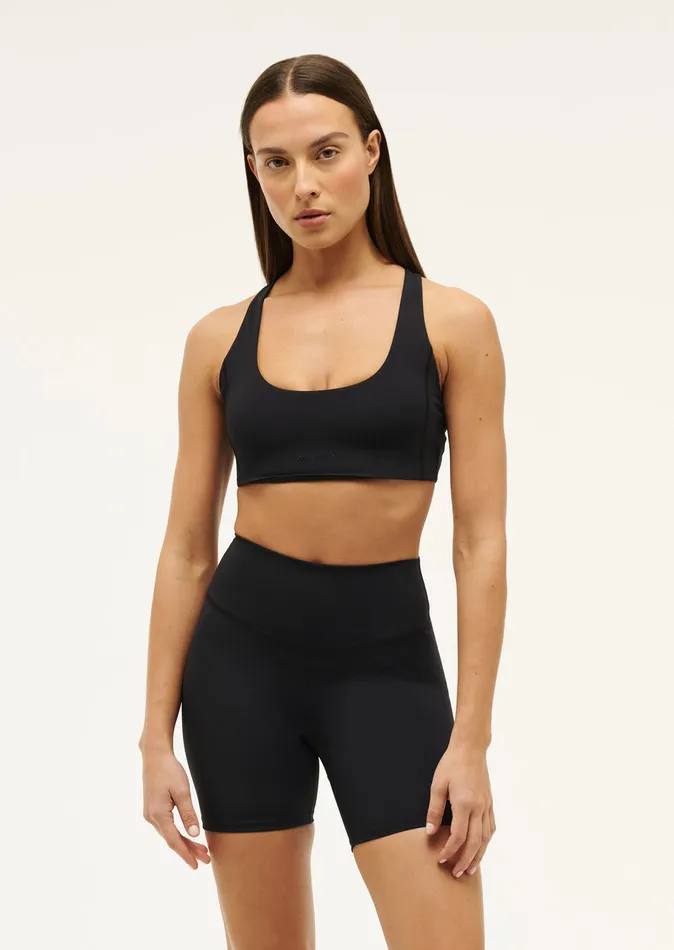 HYPERLUXE 58243 BIKE SHORT IN BLACK Activewear PE Nation Women