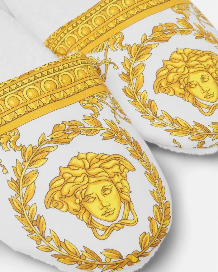 I Baroque Slippers White Home and Lifestyle Versace Slippers