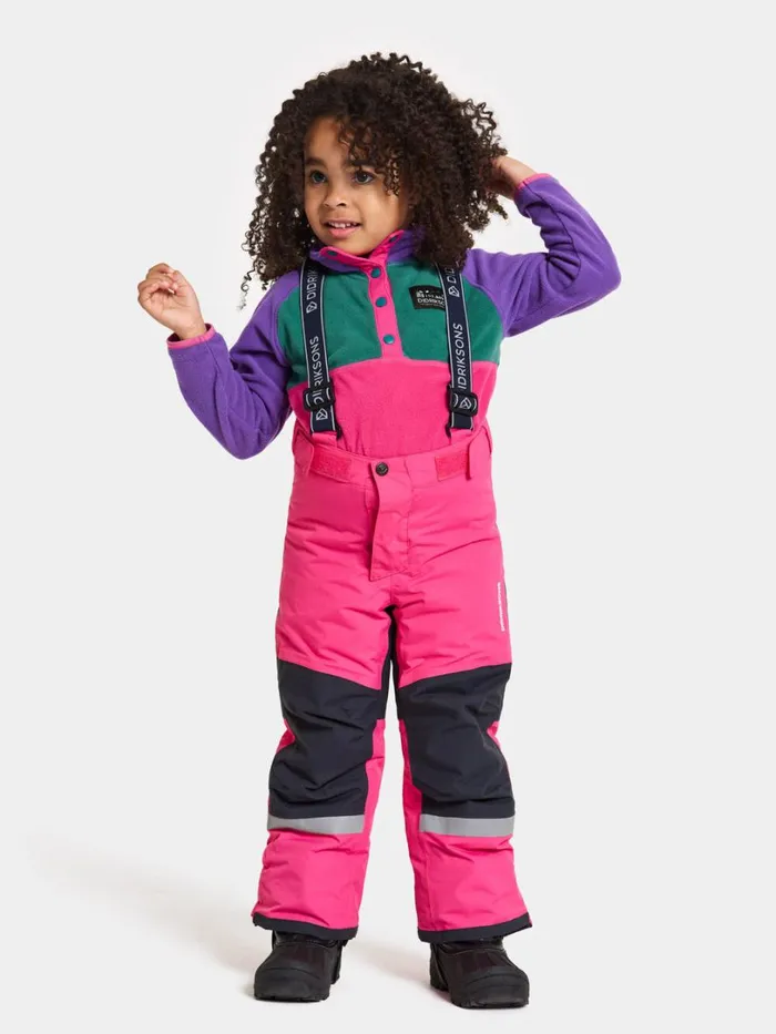 Idre Kids039 Pants True Pink Kids Didriksons Snow Pants