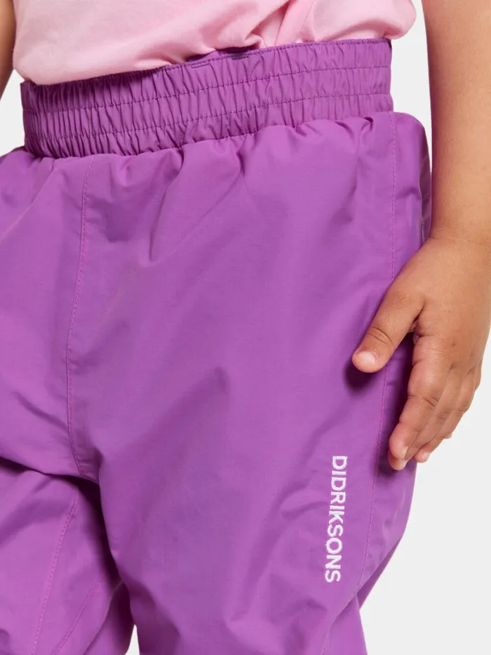 Idur Kids039 Pants Tulip Purple Kids Didriksons Waterproof Trousers